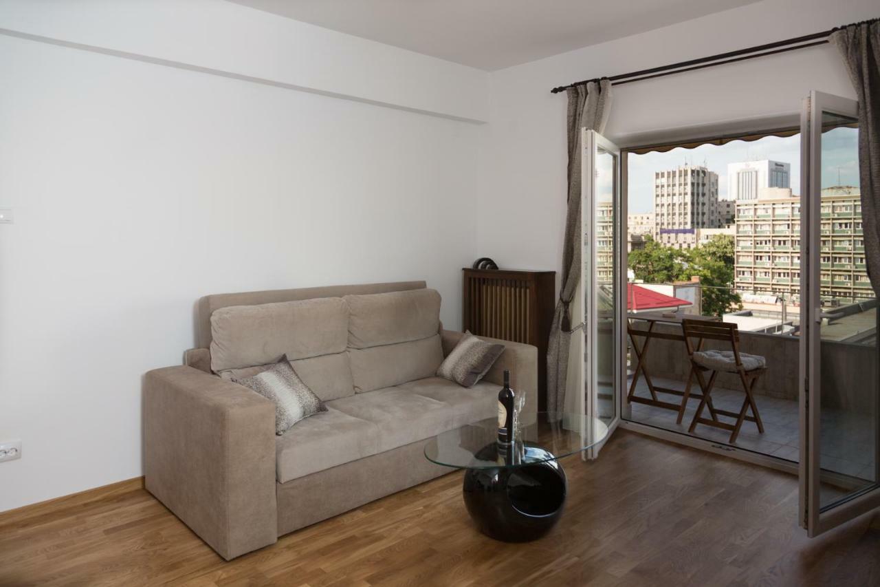 Central Luxury Flat With Terrace - Adela Accommodation - Ideal For Long Stays Букурещ Екстериор снимка